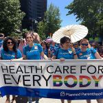 People march on behalf of Planned Parenthood in the 2016 Seattle Pride Parade.                                Photo courtesy of Planned Parenthood of the Great Northwest and the Hawaiian Islands