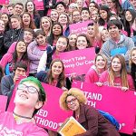 Planned Parenthood of the Great Northwest and the Hawaiian Islands gather in Olympia for the Teen Council Lobby Day. Photo courtesy of Planned Parenthood of the Great Northwest and the Hawaiian Islands