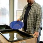 Kevin Karry, co-owner of West Coast Mining Supply, shows off a bit of gold that can be found around Western Washington, if you know the right places to look. People are welcome to join West Coast Mining Supply on gold mining outings for free.                                Michelle Beahm                                Kitsap News Group