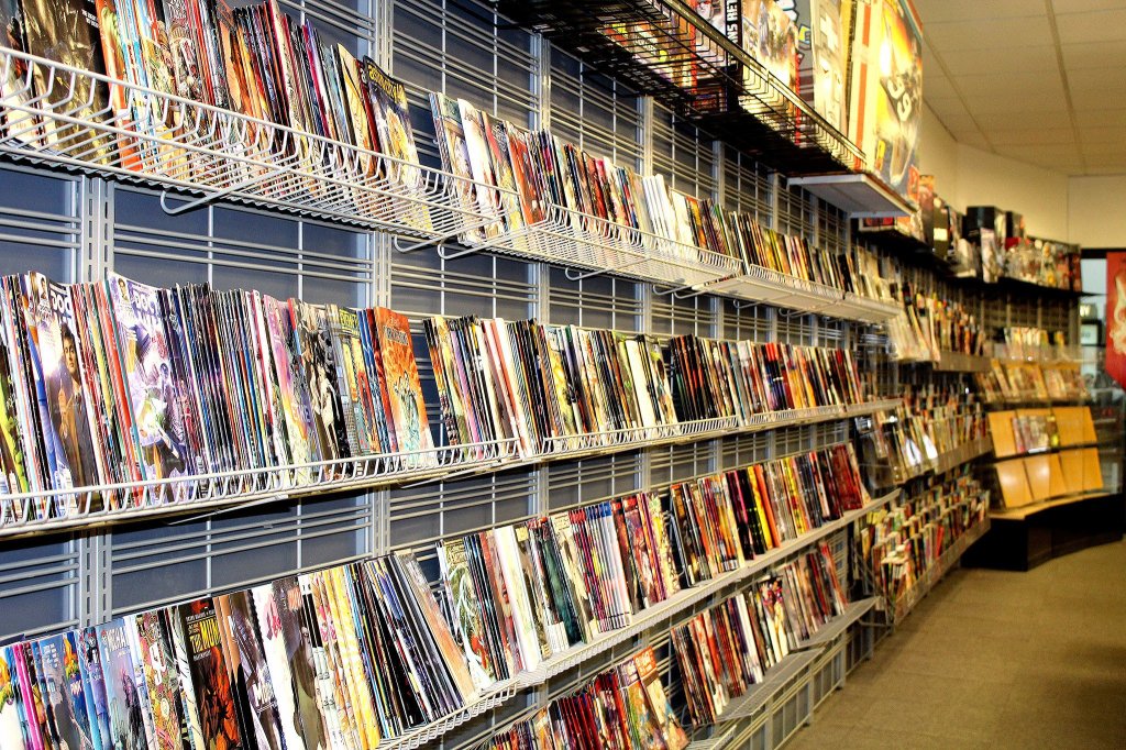 Avalon Comics and Games sells new releases and classic editions, and is staffed by knowledgable people who can help a newbie find a starting place in decades worth of comics. The store also sells tabletop games, and hosts game day events. Michelle Beahm / Kitsap News Group