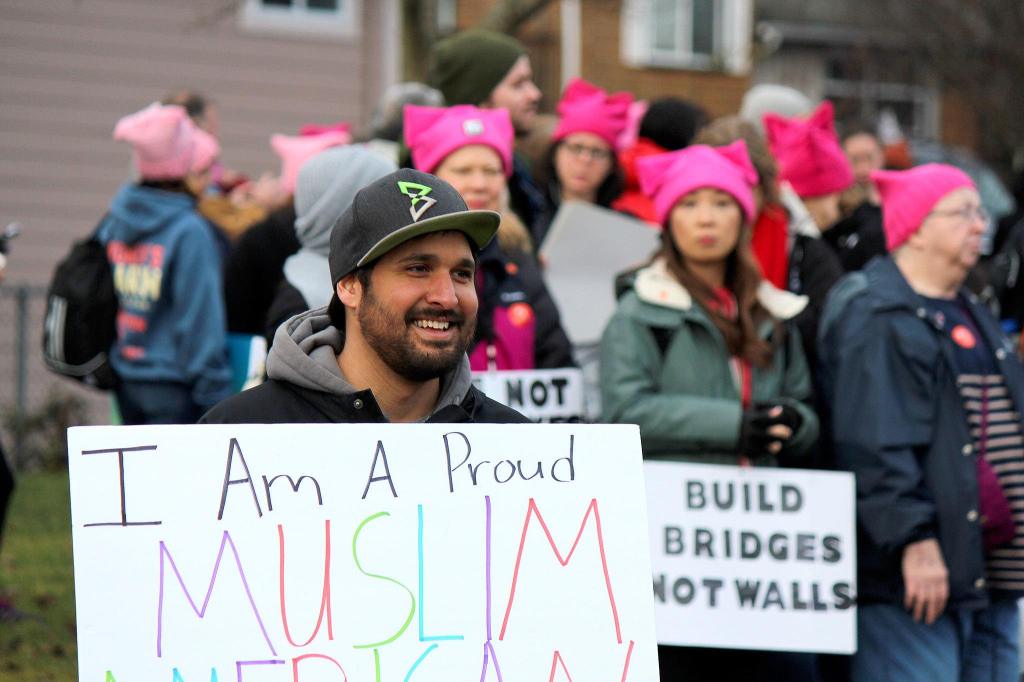 At the Womxn&rsquo;s March, people were there to support not just women&rsquo;s rights, but the rights of all marginalized groups, many of whom feel threatened by the new presidential administration. Sara Bernard / Sound Publishing
