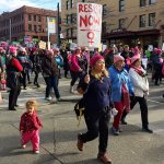 Seattle Womxn&rsquo;s March attracted an estimated 125,000 people protesting the changes the Trump Administration is proposing that will impact women&rsquo;s healthcare, environmental funding and more. Photos by Sara Bernard / Sound Publishing