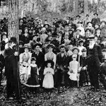 An early 1900s Kingston gathering. (Kingston Historical Society)