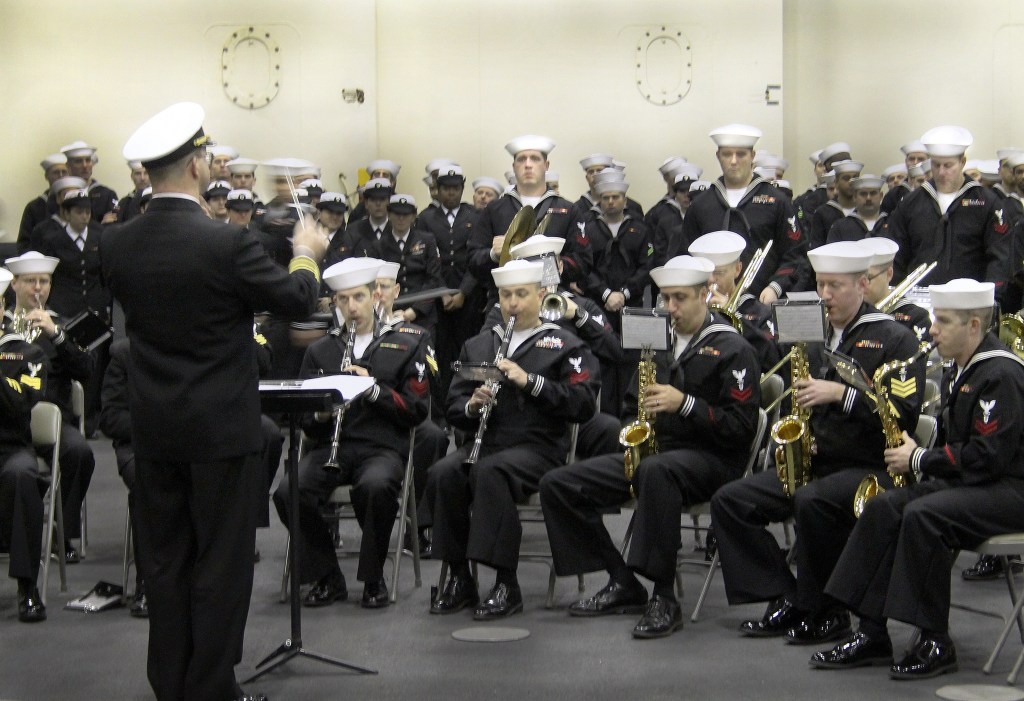 USS Nimitz change of command ceremony based on tradition, service and family