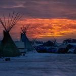 A sunset at Standing Rock, winter 2016. Rudi Bega of Mount Shasta California / Contributed