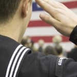 USS Nimitz change of command ceremony based on tradition, service and family