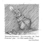 FerryFare cartoon created by Walt Elliott, Feb. 2017.