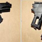 The CO2 pellet guns found inside a suspect vehicle following reports of the suspects allegedly using them to threaten others.                                Photo courtesy Bremerton Police Department