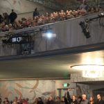 Town hall meeting more love fest than protest