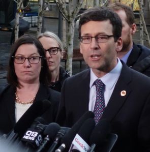 Washington Attorney General Bob Ferguson reflects on U.S. District Court Judge James L. Robart&rsquo;s temporary restraining order on President Trump&rsquo;s executive order banning travel to the U.S. from seven countries that Trump had determined were terrorism threats. &ldquo;We are a nation of laws,&rdquo; Ferguson said. &ldquo;Not even the President can violate our constitution.&rdquo; Photo: Washington Attorney General&rsquo;s Office
