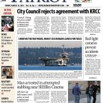 The Bremerton Patriot … a typical edition was a mix of local-government coverage, breaking news and features.