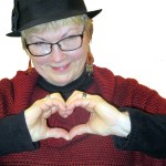 &ldquo;Keep it simple,&rdquo; says Port Orchard artist Shelly Wilkerson, demonstrating the proper way to express your love in a selfie.