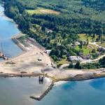 The Port Gamble Mill site after the cleanup.