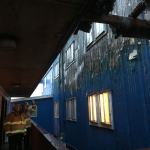 The exterior of the Blue Water Inn sustained heat and smoke damage, Feb. 9. (Michele Laboda/North Kitsap Fire & Rescue)