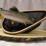 A fish so real it looks stuffed instead of carved.                                Terryl Asla/Kitsap News Group