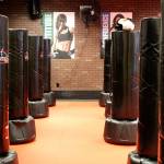 Everybody gets to use a bag during the classes at iLoveKickboxing, giving them resistance to help improve the workout.                                Michelle Beahm / Kitsap News Group