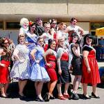 The participants in the 2016 Shift into Summer pin-up competition.                                Courtesy of Brandy Morrow