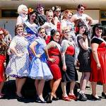 The participants in the 2016 Shift into Summer pin-up competition.                                Courtesy of Brandy Morrow