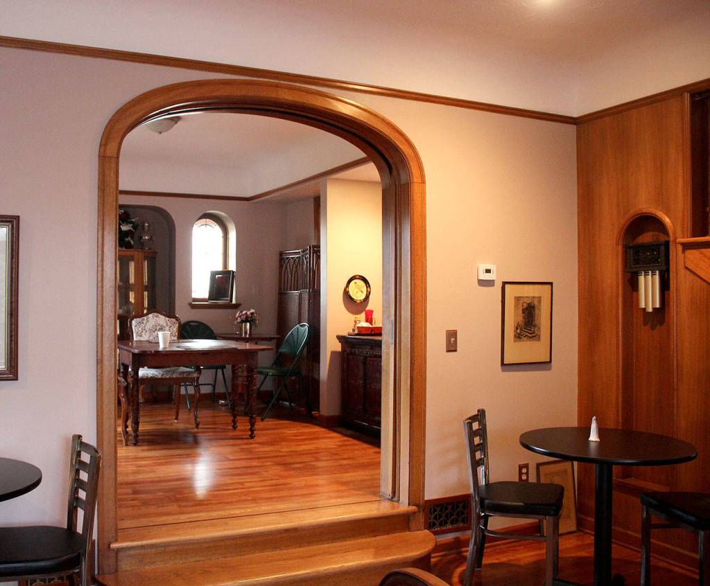 Tudor Roses features historical touches and decor.                                 Michelle Beahm / Kitsap News Group