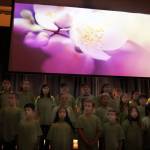 Members of the Brownsville Choir sing &ldquo;What a Wonderful World.&rdquo;                                Terryl Asla/Kitsap News Group