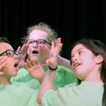 &ldquo;Roar&rdquo; dancers Avalon, Mackenzie, Miles.                                Terryl Asla/Kitsap News Group