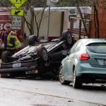 Drivers report no injury in crash on Finn Hill Road