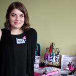 Chanel Caulfield, a representative of Damsel in Defense, is hosting a free pepper spray training event 5-8 p.m. April 15 at Evergreen Park.  Michelle Beahm / Kitsap News Group