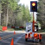 The Kitsap County Public Works Department purchased two automated flagger assistance devices for $34,000. The devices are supposed to increase safety for public works employees, and increase efficiency throughout the department.                                Michelle Beahm / Kitsap News Group