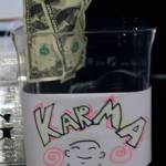 Tips and customers&rsquo; donations go into the Karma Jar at HWY 420 stores in Bremertona and Silverdale. At the end of the month, the proceeds are donated to a worthy organization or individual. (Terryl Asla/Kitsap News Group)