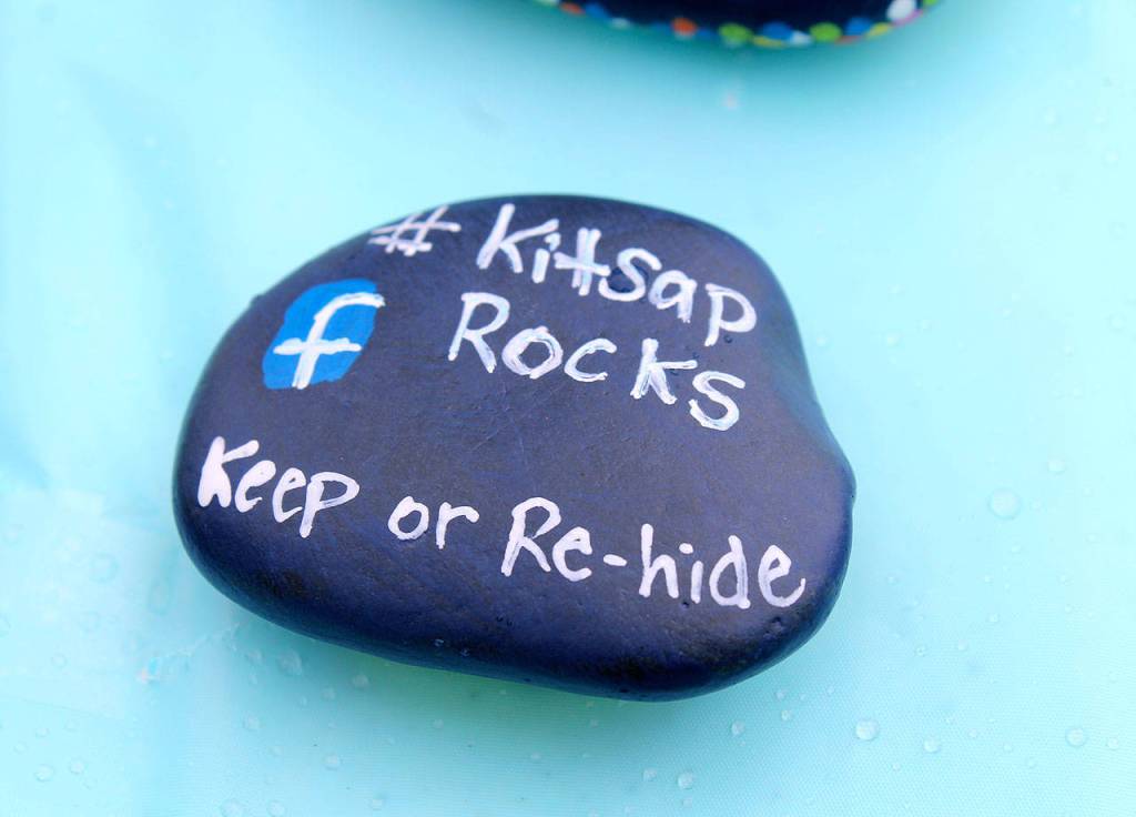 Kitsap Rocks is a Facebook group with more than 5,600 members. Visit the Facebook group page at www.facebook.com/groups/kitsaprocks.                                Michelle Beahm / Kitsap News Group file photo