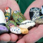 Kitsap Rocks members paint rocks to hide in local parks for others to find. Note: Kitsap Rocks request items such as googly eyes not be attached to the rocks to be hidden outside, since they could be harmful to the environment.                                Michelle Beahm / Kitsap News Group file photo