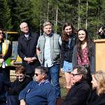 Klahowya Secondary School Principal Jodie Woolf talks to her students about what the addition to the school campus will include.                                Michelle Beahm / Kitsap News Group