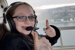 Kailey Colombo experiences dream ride to school, sets sights on future