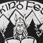 Detail from the 2017 Viking Fest logo designed by Keith Lyon of Northwest College of Art & Design.