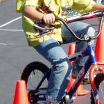 Bicycle rodeos prom0te safe bicycling and family fun