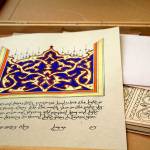 Scribes with the SCA use historically accurate pigments to create inks for their awards, charters and other kingdom documents.                                Michelle Beahm / Kitsap News Group