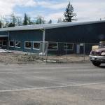 The new St. Vincent de Paul building along Bethel and Mitchell avenues is inexorably nearing completion after a long series of rain delays. Photo credit: Bob Smith | Kitsap Daily News