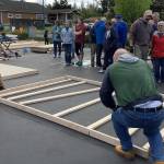 South Kitsap volunteers come together to build humane housing for the homeless