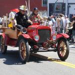 There were vintage fire engines…