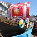 There were Viking ships …