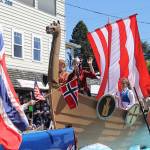 … and more Viking ship floats.