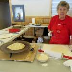 &ldquo;Think of it as a Norwegian tortilla,&rdquo; joked long-time Lefse maker Myrt Jodray, Terryl Asla/Kitsap News Group