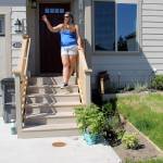 Tiffany Yeadon talks about her new home that she helped build through the USDA &ldquo;sweat equity&rdquo; program at Summerset in Poulsbo. &ldquo;You have to work hard. It&rsquo;s not easy,&rdquo; she said. Terryl Asla/Kitsap News Group