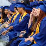Rain can’t put a damper on Bremerton High School’s graduation ceremony