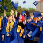 Rain can’t put a damper on Bremerton High School’s graduation ceremony