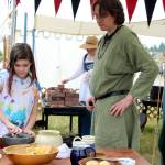An SCA member demonstrates pottery 
making using 
period-
appropriate techniques.                                 Michelle Beahm / Kitsap News Group