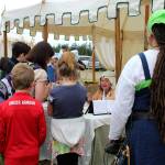 At the Kitsap Medieval Faire, the arts and sciences area featured demonstrations and educational information about various aspects of living in medieval times.                                Michelle Beahm / Kitsap News Group