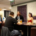 Ashley&rsquo;s Pub: Boardom&rsquo;s End has beer and cider on 16 taps, decorated with Legos, served from a bar made out of pages of female-led comic books. &ldquo;Gaming, whether it be video gaming or board gaming, nerd culture in general, tends to be more of a male-dominated field,&rdquo; Martinez said. &ldquo;And so one of the reasons why (I named it Ashley&rsquo;s Pub), and the reason why I wanted female-driven comic books up there, is to get women to feel more comfortable coming out and drinking by themselves, or coming to play games and just getting them out and making sure they feel comfortable here, because this is as much their culture as it is a male culture.&rdquo;                                Michelle Beahm / Kitsap News Group