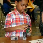A child builds a robot at the 2016 Summer STEAM 
program at the U.S, Naval Undersea Museum in Keyport.                                U.S. Naval Undersea Museum/Courtesy