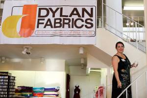 Melissa Dylan, owner of Dylan Fabrics, said she&rsquo;s &lsquo;really excited, and sad at the same time&rsquo; to change the location of her business from downtown Bremerton to Silverdale.                                Michelle Beahm / Kitsap News Group